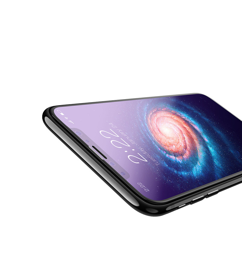 Hoco Shatterproof Edges Full Screen Anti-Blue Ray Tempered Glass für iPhone 7/8 (A4), Art.:000171