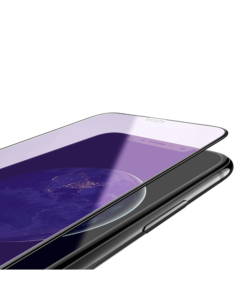 Hoco Shatterproof Edges Full Screen Anti-Blue Ray Tempered Glass für iPhone 7/8 (A4), Art.:000171