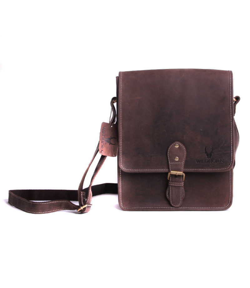 Büffelleder Umhängetasche Handtasche MB244, Art.:000196