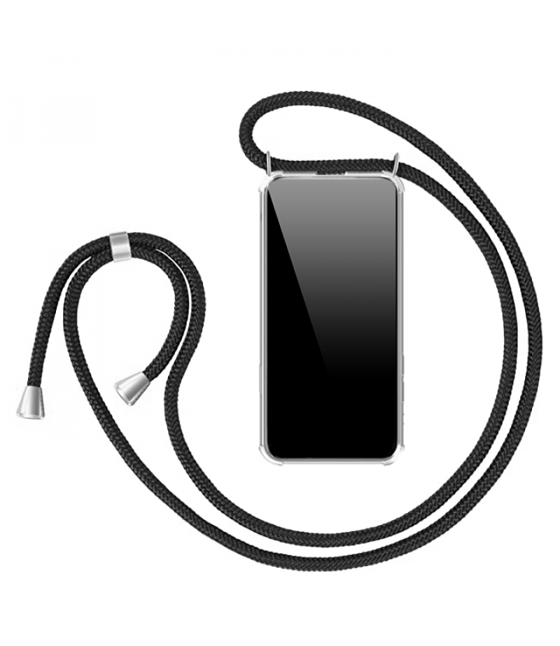 Crossbody-Handykette (with Silver Accessories) für iPhone X/XS, Art:000593