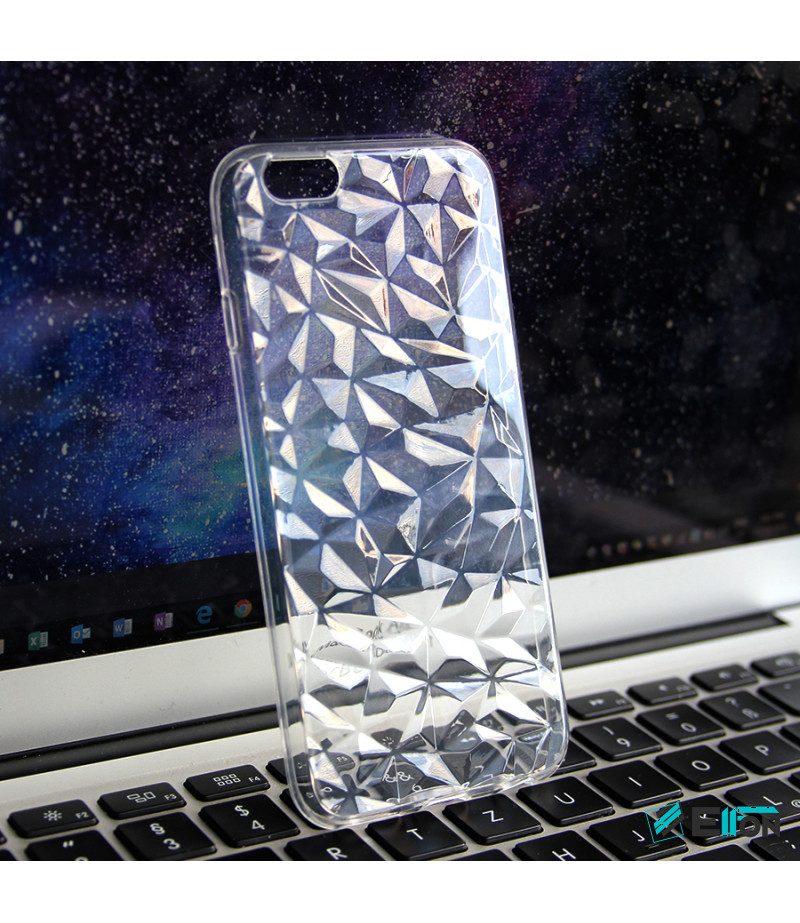 3D (1.2 mm) TPU Diamond Case für iPhone 6/6s, Art.:000003