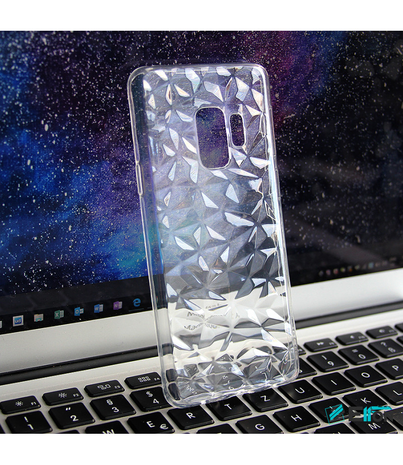 3D (1.2 mm) TPU Diamond Case für Samsung Galaxy S9, Art.:000003