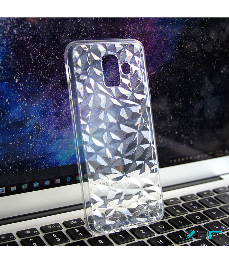 3D (1.2 mm) TPU Diamond Case für Samsung Galaxy A6 (2018), Art.:000003