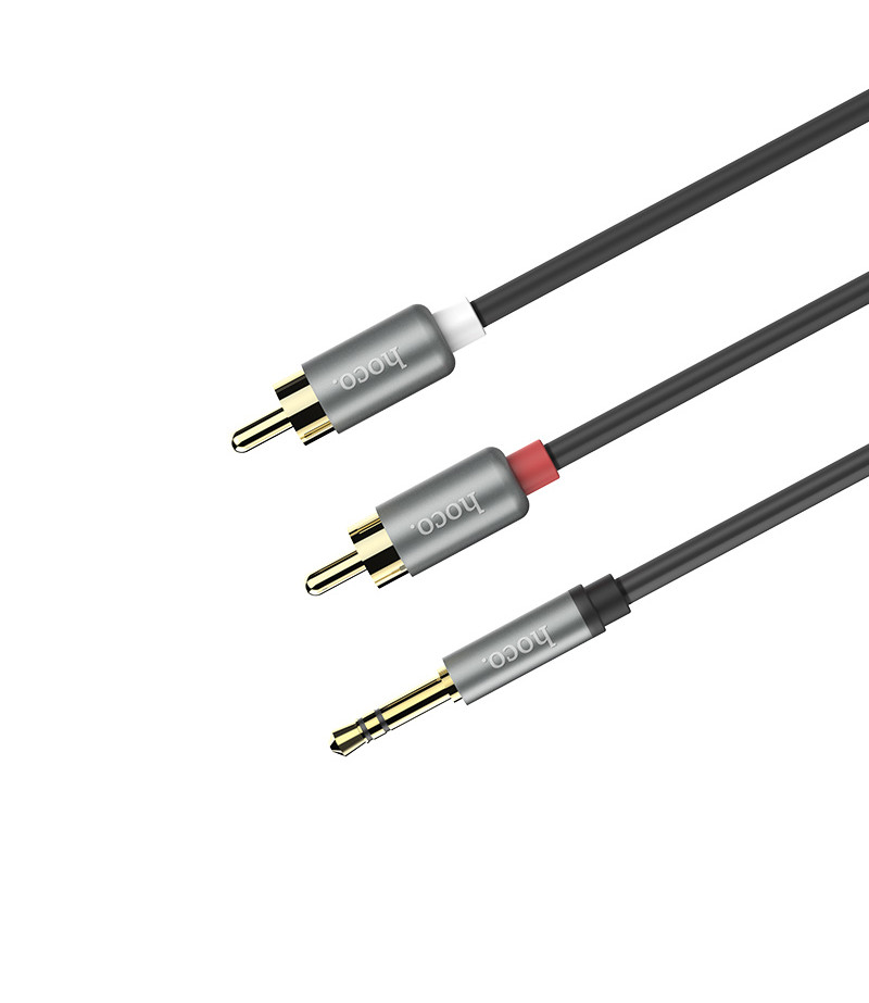 Hoco UPA10 double lotus rca audio cable 3.5mm, Art.:000787