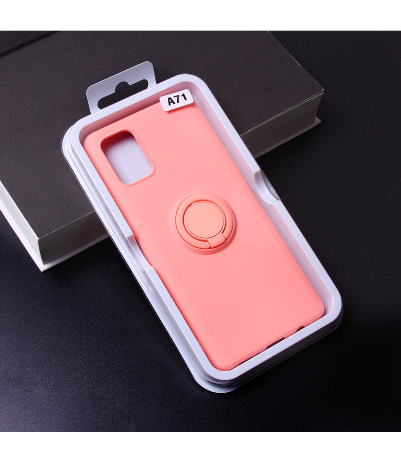 Colorful Case mit Ring Halterung für Samsung A71, Art.:000598