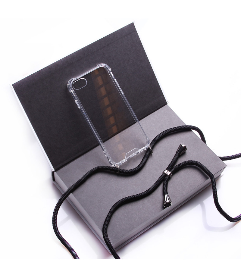 Crossbody-Handykette (with Silver Accessories) für iPhone 7/8, Art:000593