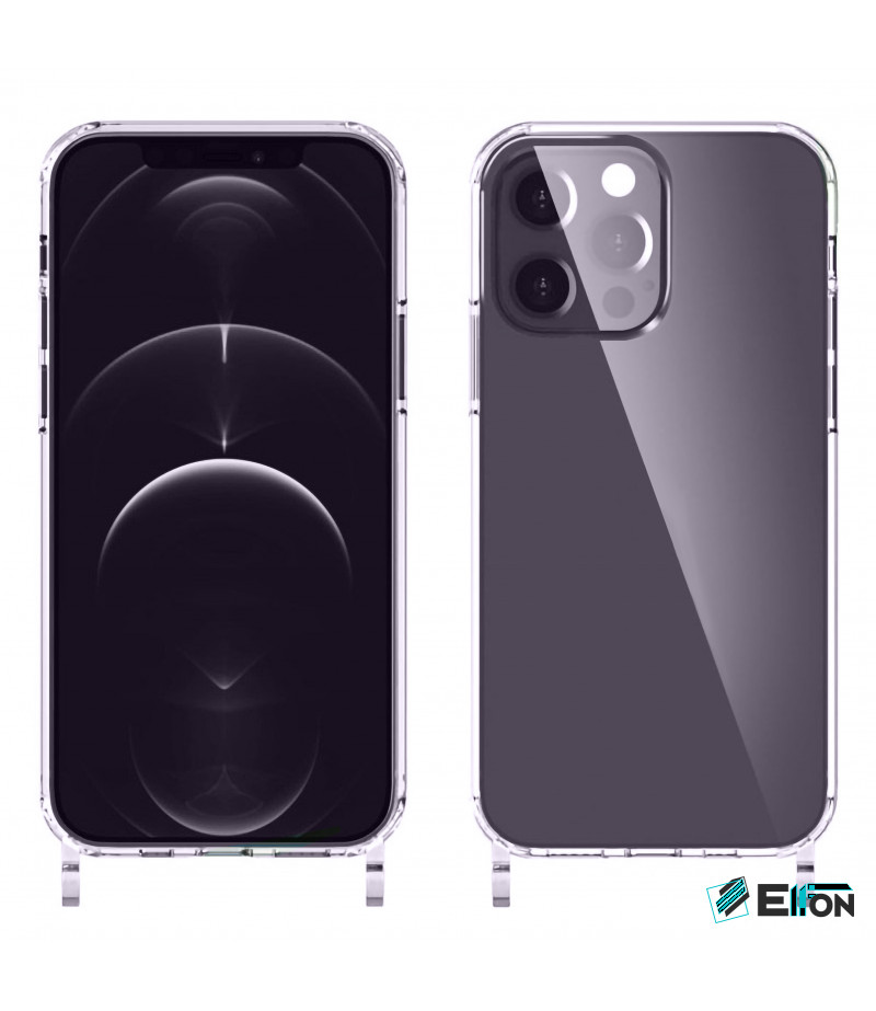 Elfon Transparente Hülle mit Ösen für iPhone 14 Pro Max, Art.: 000802