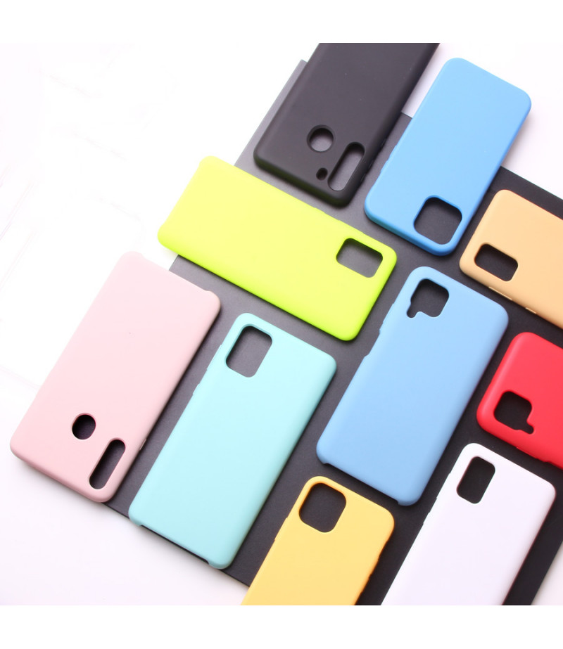 Soft touch Silicone Case für Samsung A71, Art.:000537-1