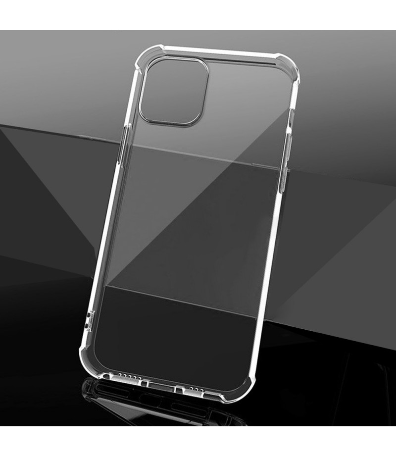 TPU+PC hart kratzfest kristallklar 2.5 mm für iPhone 12 Mini, Art.:000685