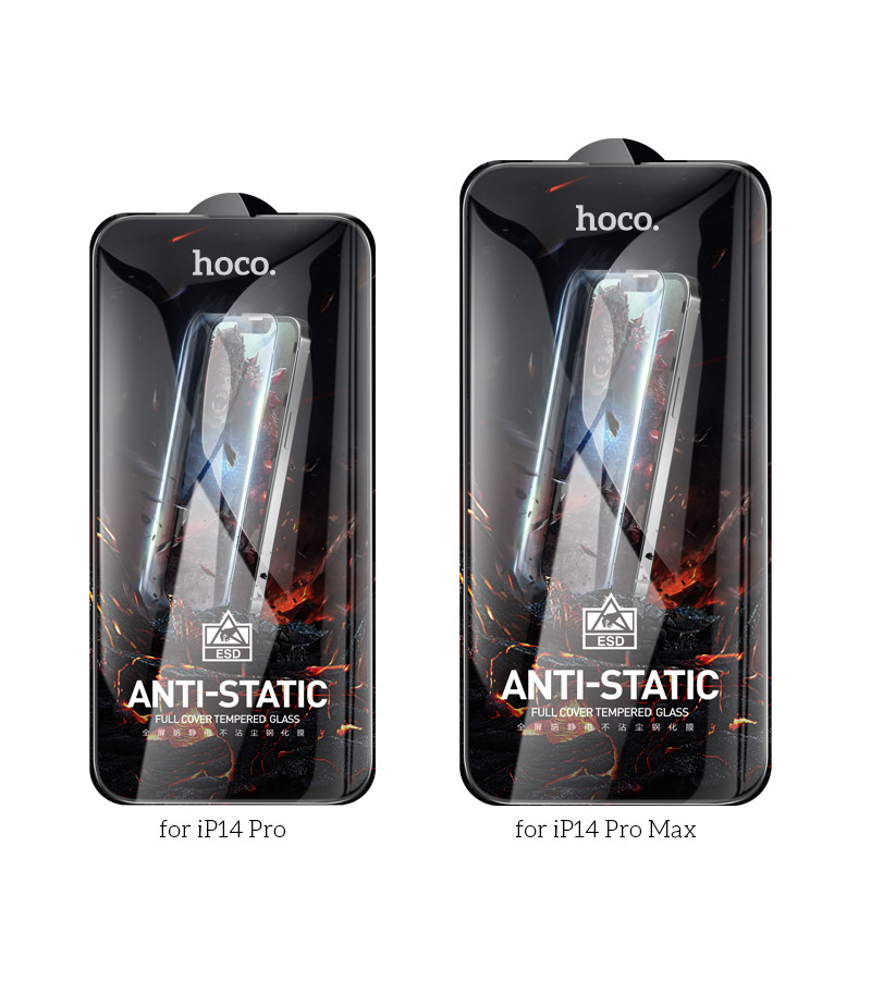 Hoco Full screen HD Anti-static tempered glass für iPhone 14 Pro Max (G10), Art.:000902