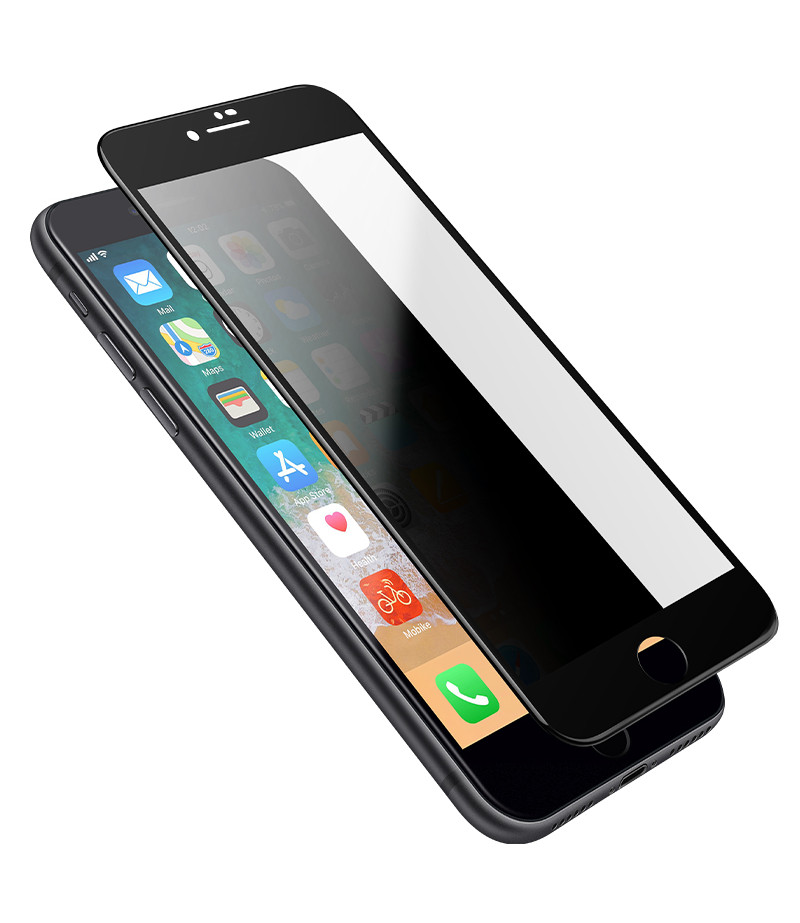 Hoco Full screen HD Privacy tempered glass set für iPhone 7/8/SE (G11), Art.:000903