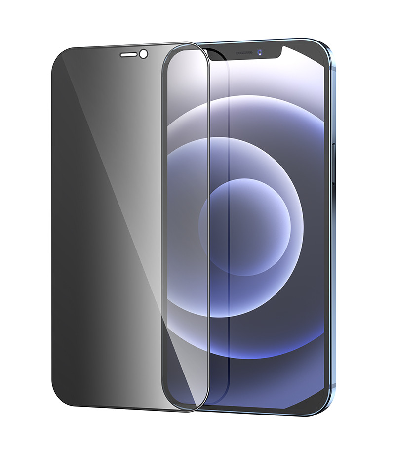Hoco Full screen HD Privacy tempered glass set für iPhone 12/ 12 Pro (G11), Art.:000903