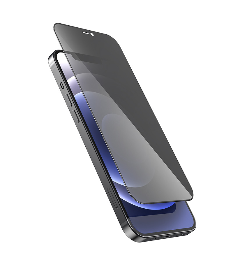 Hoco Full screen HD Privacy tempered glass set für iPhone 12/ 12 Pro (G11), Art.:000903