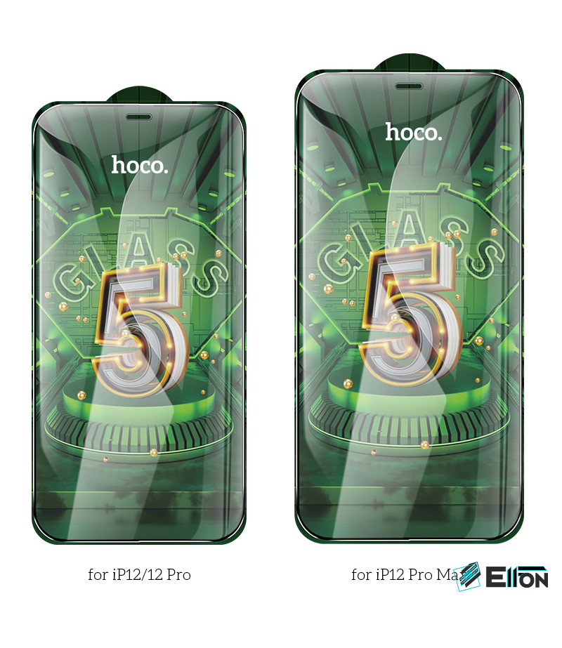 Hoco Full screen 5D HD tempered glass set für iPhone 12/ 12 Pro (G12), Art.:000904