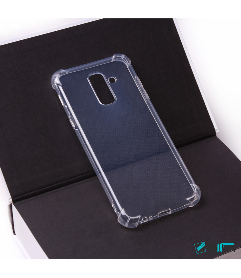 Elfon Drop Case TPU Schutzhülle mit Kantenschutz für Samsung Galaxy A6 Plus (2018), Art.:000228