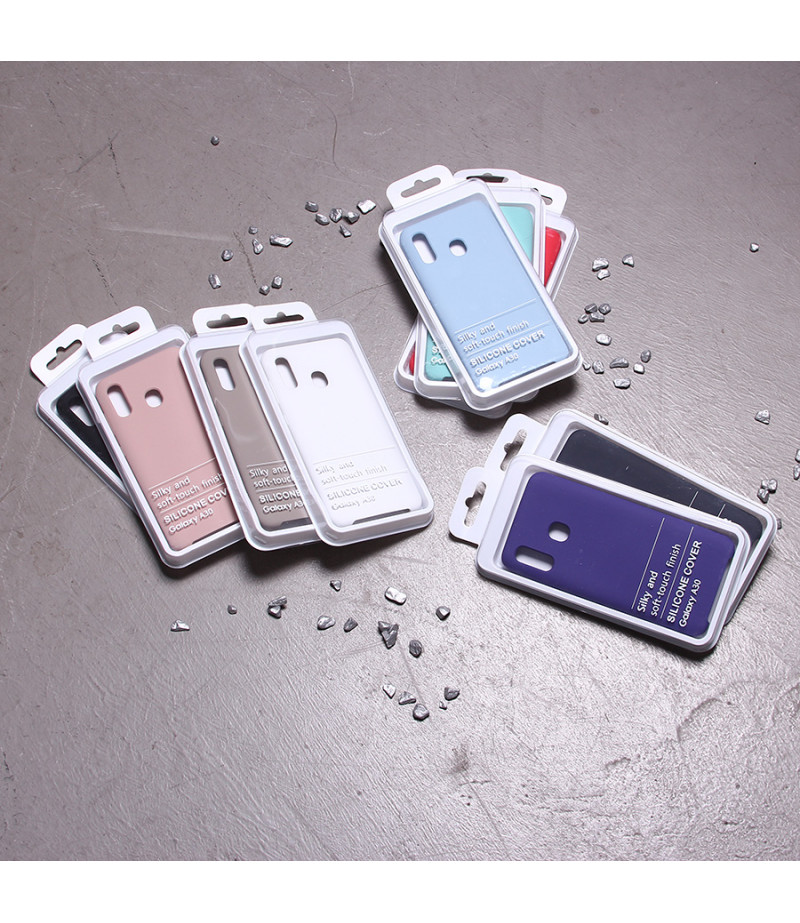 Soft touch silicone case für Galaxy A20/ A30, Art.:000537-1