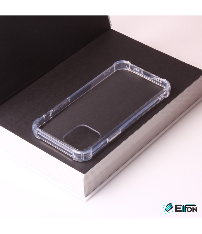 Vorpräparierte Hülle mit LöchernTPU+PC hart kristallklar für iPhone 12 Pro Max (6,7), Art.:000004