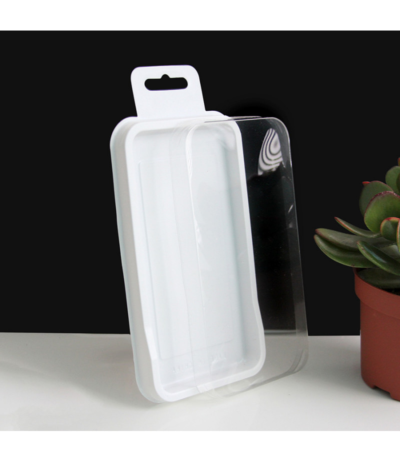 Vorpräparierte Hülle mit LöchernTPU+PC hart kristallklar für iPhone 12 Pro Max (6,7), Art.:000004