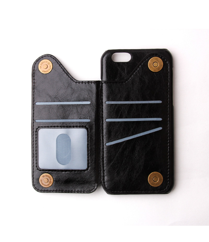 Echtleder Walletcase für iPhone X/XS, Art.:000248