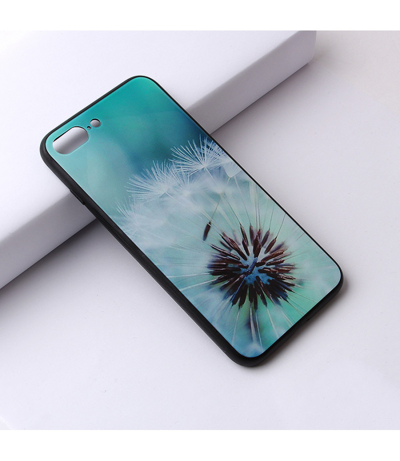 Glascase mit Musteraufdruck (Pusteblume) für iPhone 7/8 Art.:000217