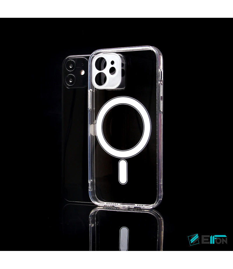 Flexibel Clear Integrated Magnetic Case mit Camera Protection für iPhone 12 Pro Max, Art.:000398-1