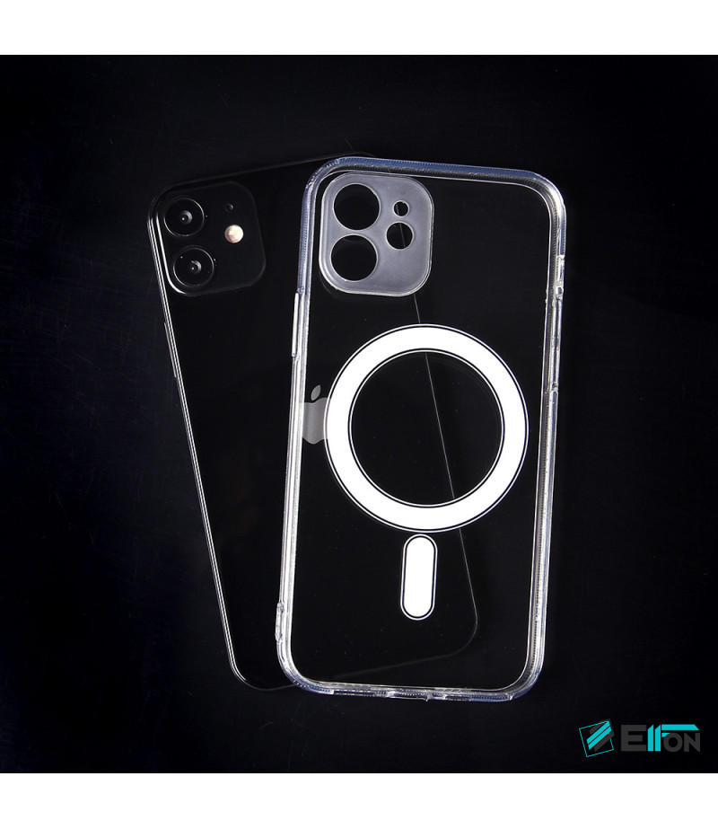 Flexibel Clear Integrated Magnetic Case mit Camera Protection für iPhone 12 Pro Max, Art.:000398-1