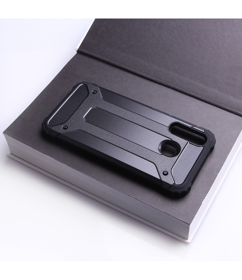 Shockproof cover 2 in 1 (TPC+PC) für Galaxy A20/A30, Art.:000528