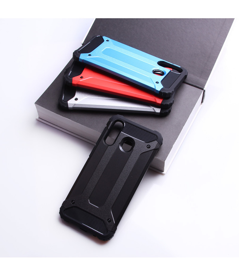 Shockproof cover 2 in 1 (TPC+PC) für Galaxy A20/A30, Art.:000528