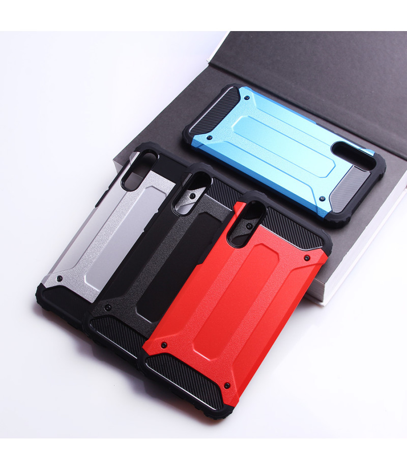 Shockproof cover 2 in 1 (TPC+PC) für Galaxy A70, Art.:000528