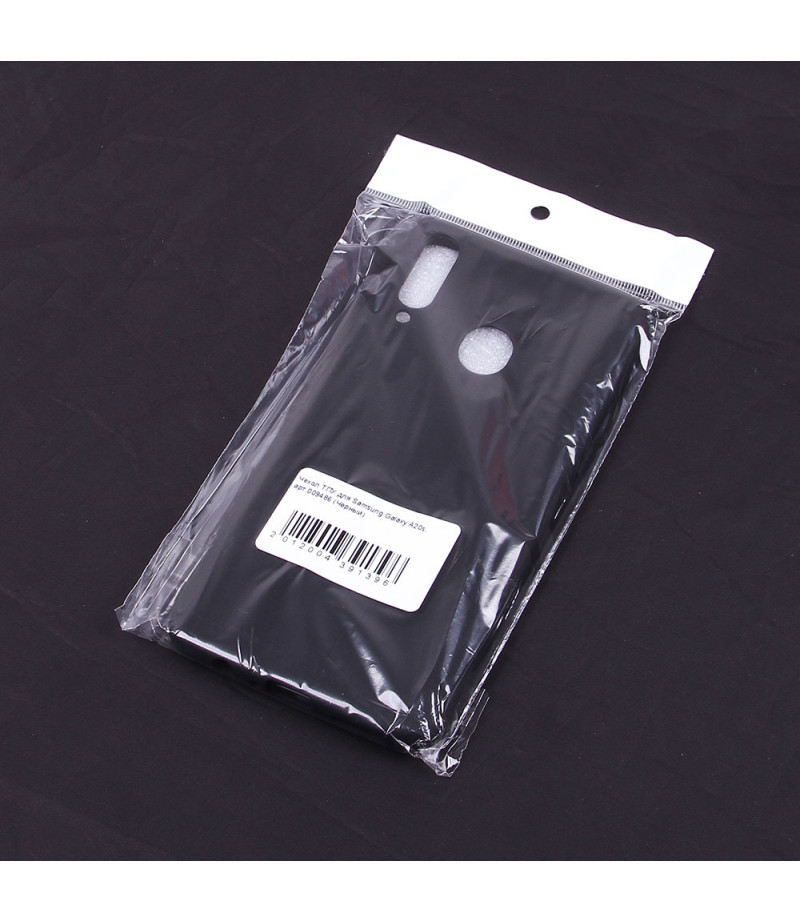 Black Tpu Case für Samsung Galaxy A20S, Art.:000499