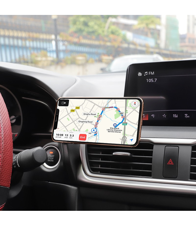 Hoco CA46 Metal magnetic in-car holder for dashboard, Art:000746