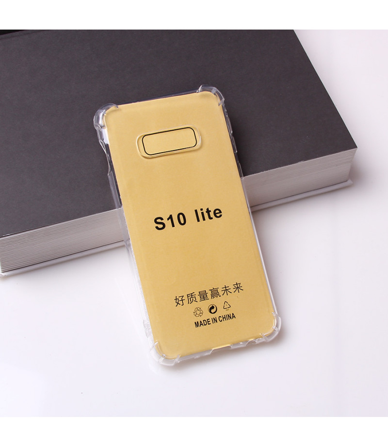Drop Case TPU Schutzhülle (1mm) mit Kantenschutz für Samsung Galaxy S10 E, Art:000494