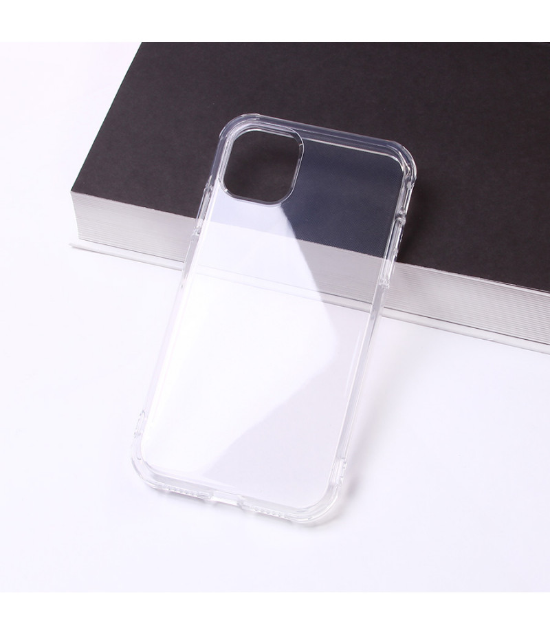 TPU+PC hart kratzfest kristallklar 2.5 mm für iPhone 11, Art.:000685