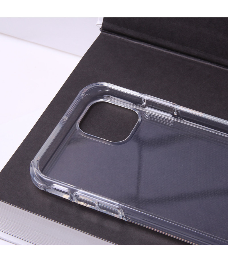 TPU+PC hart kratzfest kristallklar 2.5 mm für iPhone 11, Art.:000685