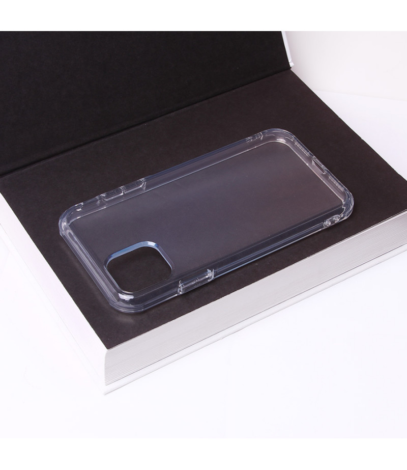 TPU+PC hart kratzfest kristallklar 2.5 mm für iPhone 11 Pro, Art.:000685