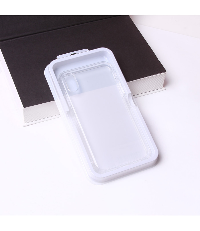 TPU+PC hart kratzfest kristallklar 2.5 mm für iPhone XS MAX, Art.:000685