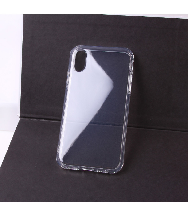 TPU+PC hart kratzfest kristallklar 2.5 mm für iPhone XR, Art.:000685