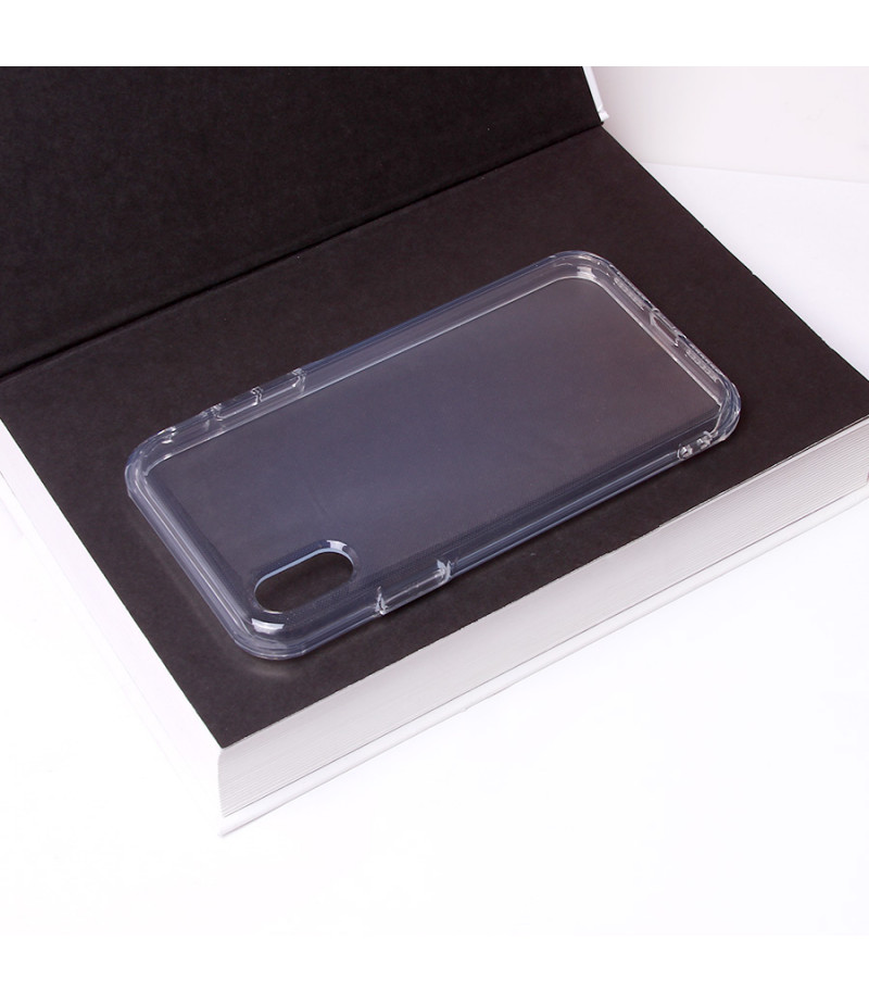 TPU+PC hart kratzfest kristallklar 2.5 mm für iPhone XR, Art.:000685