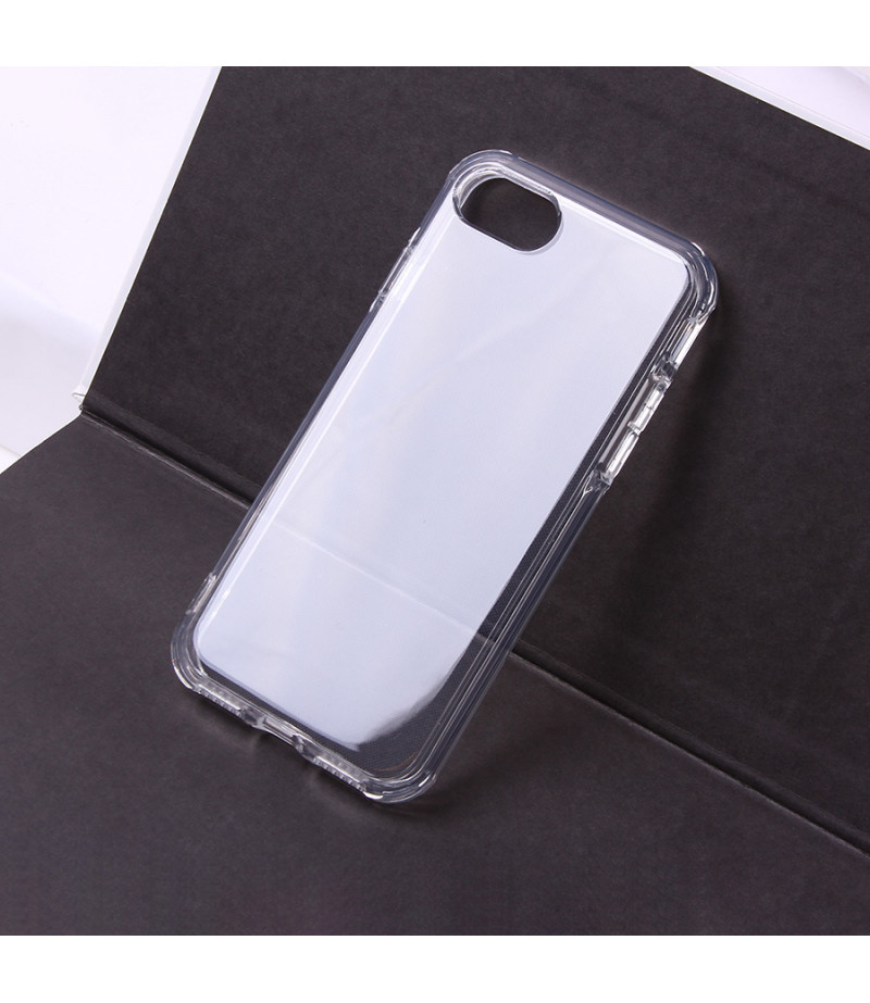 TPU+PC hart kratzfest kristallklar 2.5 mm für iPhone 7/8, Art.:000685