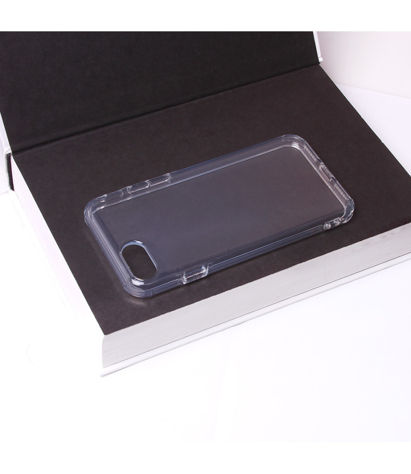 TPU+PC hart kratzfest kristallklar 2.5 mm für iPhone 7/8, Art.:000685