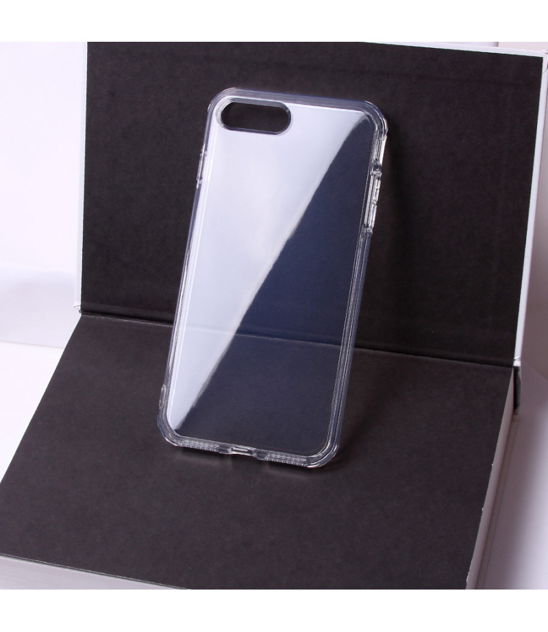 TPU+PC hart kratzfest kristallklar 2.5 mm für iPhone 7/8 Plus, Art.:000685