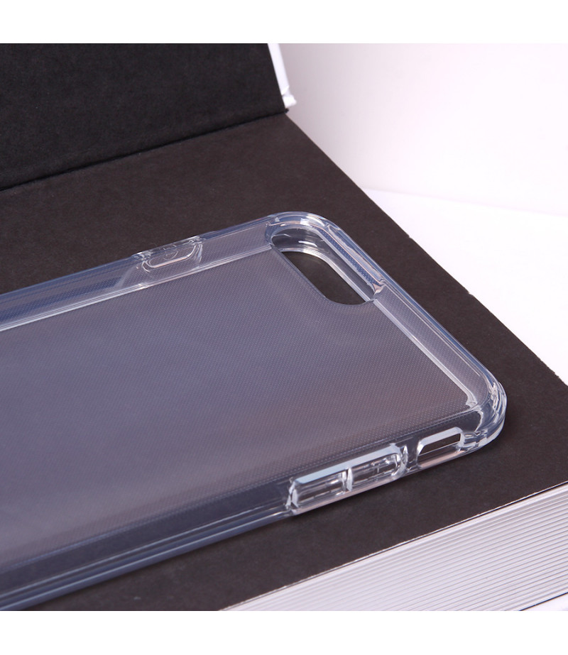 TPU+PC hart kratzfest kristallklar 2.5 mm für iPhone 7/8 Plus, Art.:000685