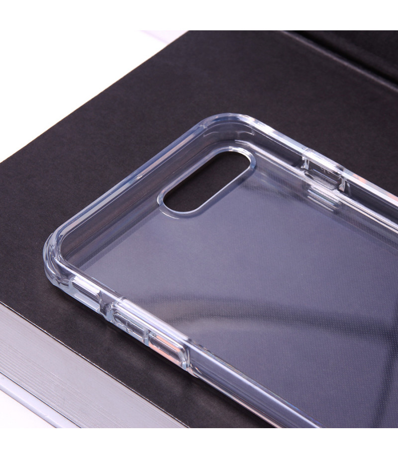 TPU+PC hart kratzfest kristallklar 2.5 mm für iPhone 7/8 Plus, Art.:000685