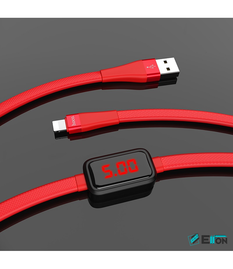 Hoco S4 Ladedatenkabel mit Zeitanzeige für Lightning/ Charging data cable with display, Art.:000766