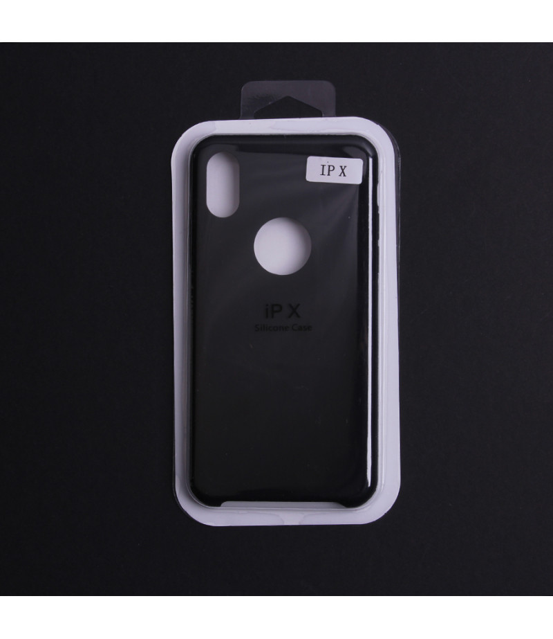 Soft touch Silikonhülle für iPhone X/XS, Art.:000104