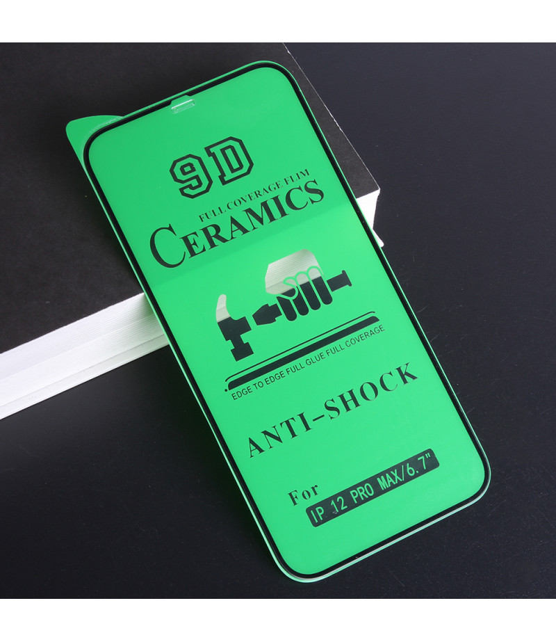 PET Film/Ceramic Screen Protector für iPhone 12 Pro Max, Art:000590