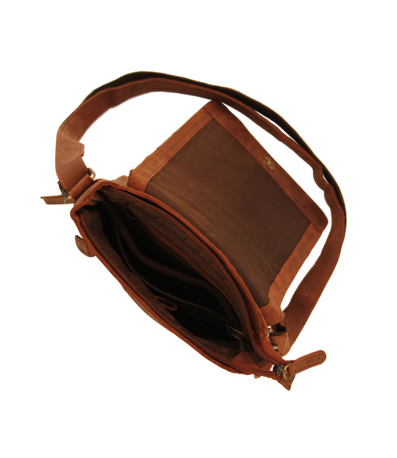 Hunterleder Umhängetasche Handtasche MB205, Art.:000282