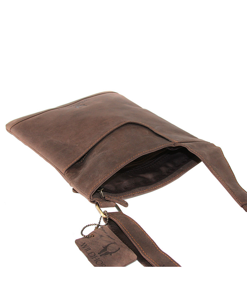 Hunterleder Umhängetasche Handtasche MB207, Art.:000284