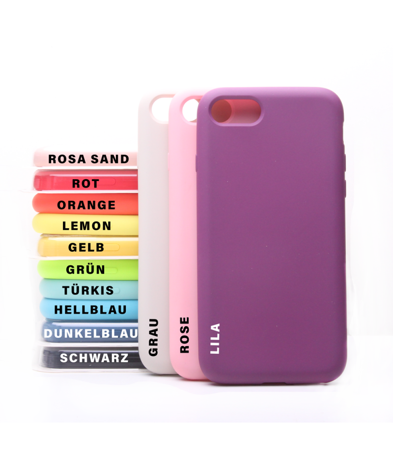 Soft touch Full Silicone Case für iPhone 7/8, SE 2, SE 3, Art.:000537