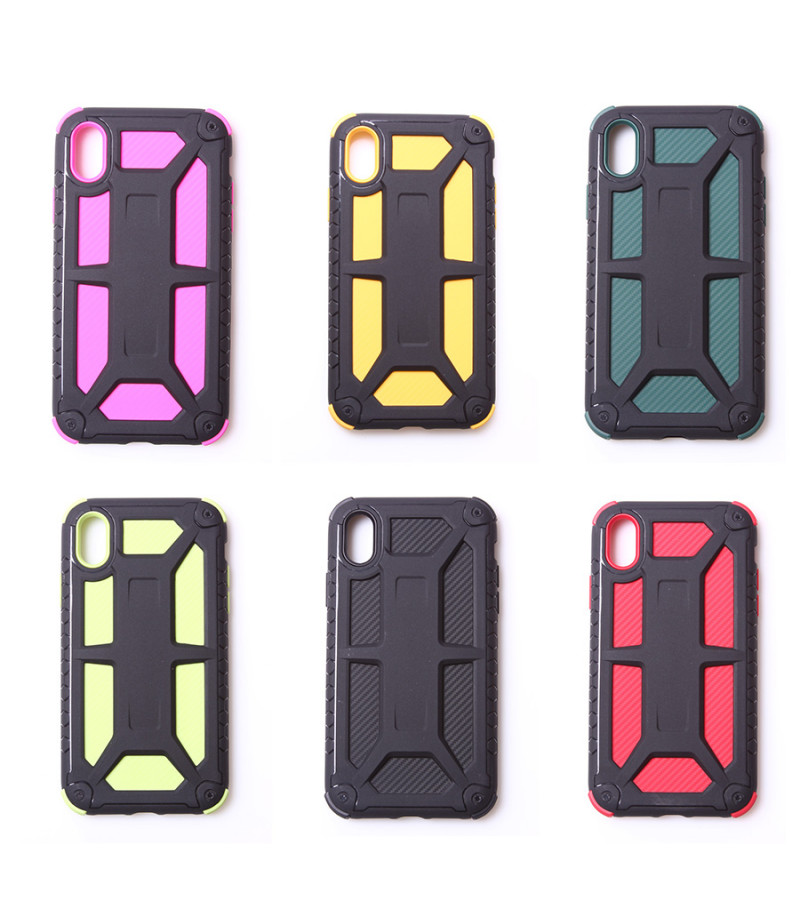 Razr armor (TPU + TPU)  für iPhone XR, Art.:000703